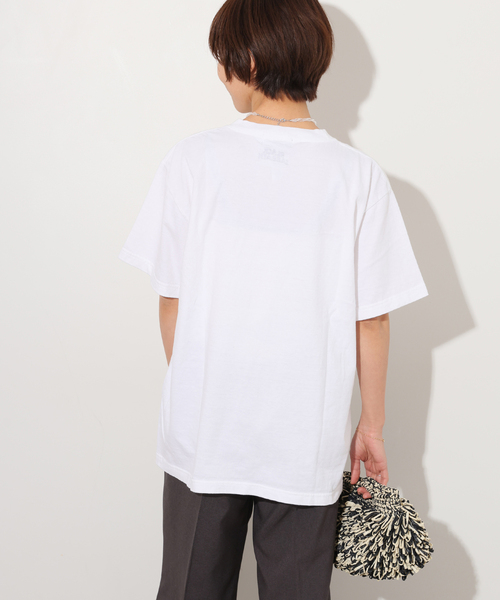 GOOD ROCK SPEED（グッドロックスピード）の「《追加》別注【GOOD ROCK SPEED】ロックTEE（Tシャツ/カットソー・レディース・ブラック×ブラック/オフホワイト/ホワイト/ライトホワイト/ブラックミックス・SMALL/LARGE）」の9枚目の写真