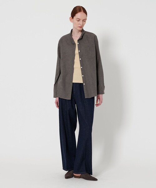 Steven Alan＞リバースシーム シャツ（シャツ/ブラウス