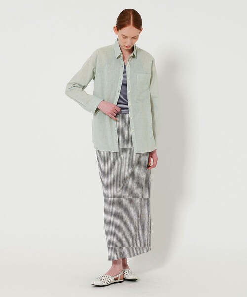 Steven Alan＞リバースシーム シャツ（シャツ/ブラウス