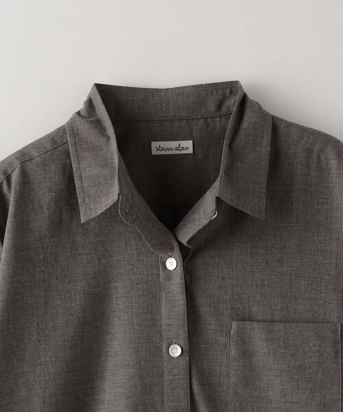 Steven Alan＞リバースシーム シャツ（シャツ/ブラウス