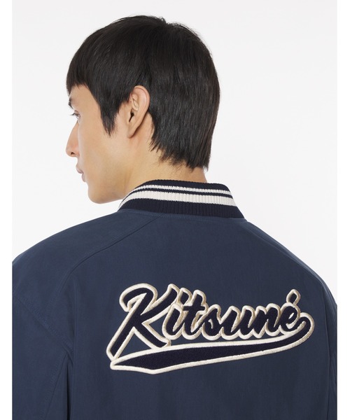 セール】TEDDY BLOUSON（スタジャン）｜Maison Kitsune（メゾン