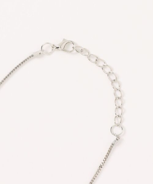 ARCHIVER（アーカイバ）の「【Bz】変形スターダストモチーフスネークチェーンネックレス2点セット/Y2K（MA/EK272）（ネックレス・レディース・シルバー・FREE）」の3枚目の写真