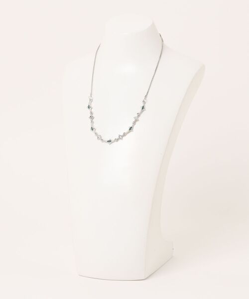 ARCHIVER（アーカイバ）の「【Bz】変形スターダストモチーフスネークチェーンネックレス2点セット/Y2K（MA/EK272）（ネックレス・レディース・シルバー・FREE）」の2枚目の写真