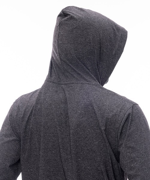 BILLABONG（ビラボン）の「BILLABONG メンズ SURF FLEX ZIP ジップラッシュガード 【2025年春夏モデル】/ビラボン袖ロゴジップアップラッシュガード（水着）（ラッシュガード・メンズ・スミクロ/インディゴブルー・MEDIUM/X-LARGE/LARGE）」の4枚目の写真