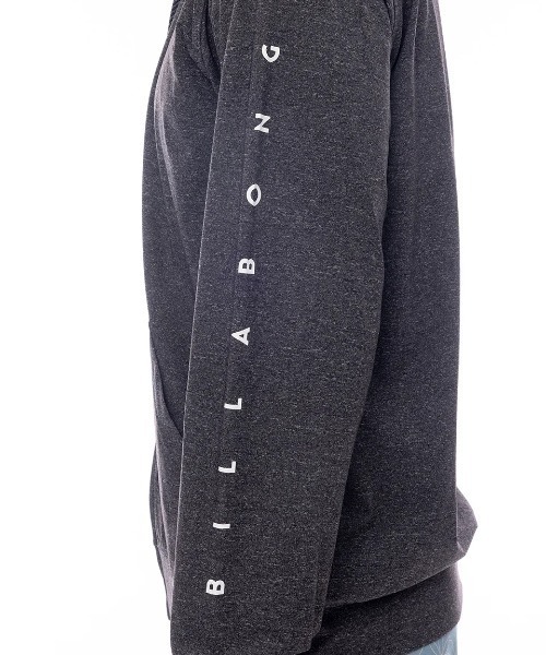 BILLABONG（ビラボン）の「BILLABONG メンズ SURF FLEX ZIP ジップラッシュガード 【2025年春夏モデル】/ビラボン袖ロゴジップアップラッシュガード（水着）（ラッシュガード・メンズ・スミクロ/インディゴブルー・MEDIUM/X-LARGE/LARGE）」の6枚目の写真