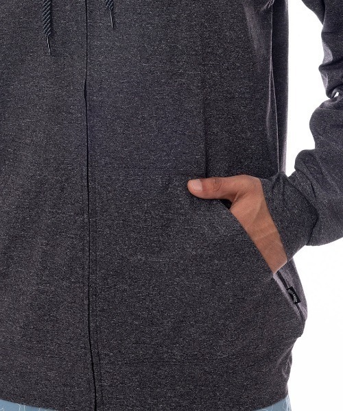 BILLABONG（ビラボン）の「BILLABONG メンズ SURF FLEX ZIP ジップラッシュガード 【2025年春夏モデル】/ビラボン袖ロゴジップアップラッシュガード（水着）（ラッシュガード・メンズ・スミクロ/インディゴブルー・MEDIUM/X-LARGE/LARGE）」の7枚目の写真