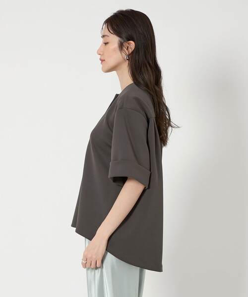 UNITED ARROWS(ユナイテッドアローズ)の「LIGHT SPONGY ブラウス(シャツ/ブラウス・レディース・オフホワイト/ブラック/ダークグレー・FREE)」の22枚目の写真