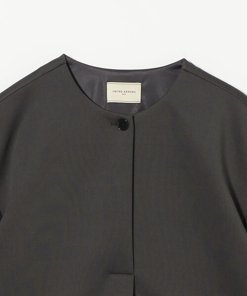 UNITED ARROWS(ユナイテッドアローズ)の「LIGHT SPONGY ブラウス(シャツ/ブラウス・レディース・オフホワイト/ブラック/ダークグレー・FREE)」の18枚目の写真