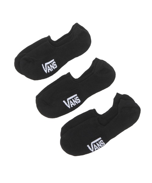 VANSｱﾊﾟﾚﾙ(WJ) ヴァンズ Foot Cover 3P SKS SOCKS 125R7210600 ABC
