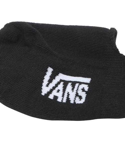 VANS（バンズ）の「VANSｱﾊﾟﾚﾙ(WJ) ヴァンズ Foot Cover 3P SKS SOCKS 125R7210600 ABC-MART限定 BLACK（ソックス/靴下・メンズ・ブラック・SMALL/MEDIUM）」の4枚目の写真