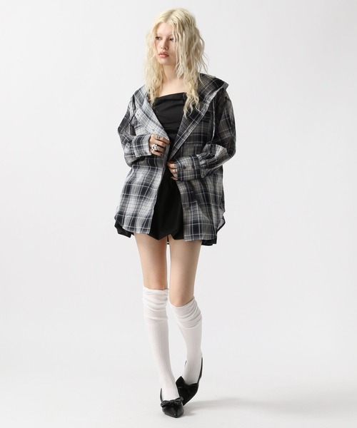 FOREVER 21（フォーエバー トゥエンティーワン）の「【2025SS】バルーンキャミワンピース（ワンピース・レディース・オフホワイト/ブラック/ブラウン/ドット・SMALL/MEDIUM）」の13枚目の写真