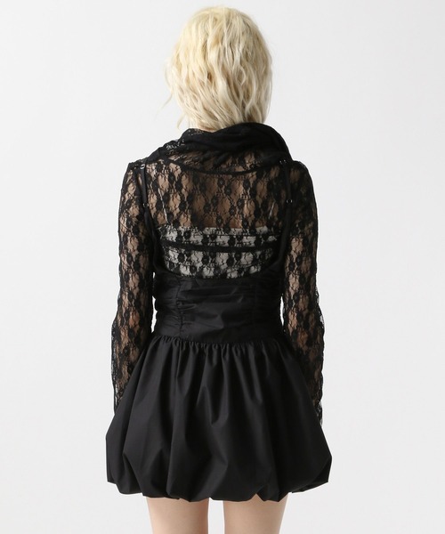 FOREVER 21（フォーエバー トゥエンティーワン）の「【2025SS】バルーンキャミワンピース（ワンピース・レディース・オフホワイト/ブラック/ブラウン/ドット・SMALL/MEDIUM）」の21枚目の写真