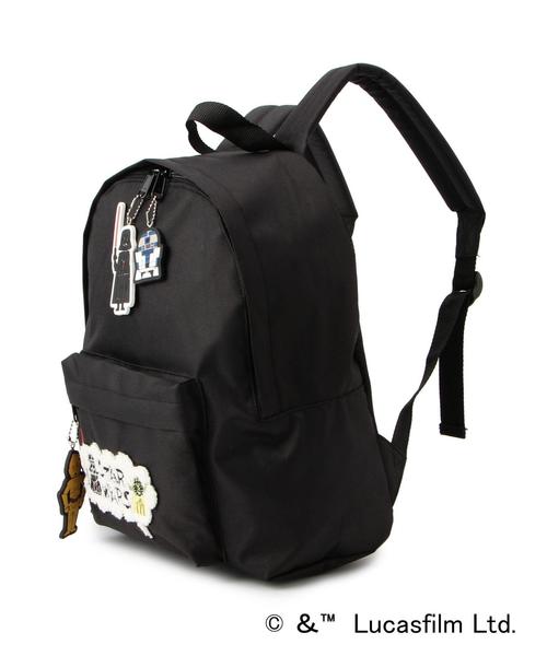 green label relaxing（グリーンレーベルリラクシング）の「STAR WARS ワッペン バックパック（バックパック/リュック・キッズ・ブラック・フリー）」の2枚目の写真