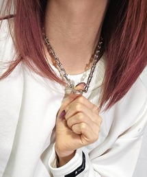 CRYSTAL BALL（クリスタルボール）の「Uチェーンヒッピーネックレス（ネックレス）」