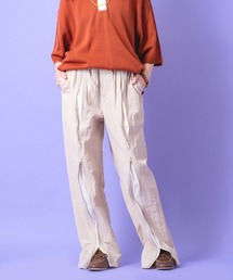 a.p.o.v.（エーピーオービー）の「a.p.o.v. フロントダブルジップツートーンナイロンパンツ（その他パンツ）」