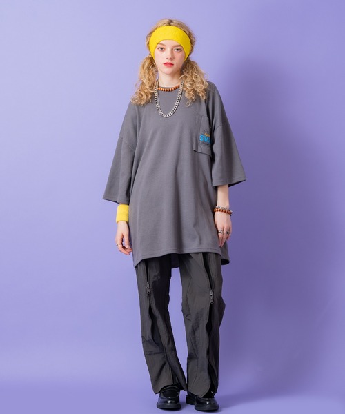 a.p.o.v.(エーピーオービー)の「a.p.o.v. フロントダブルジップツートーンナイロンパンツ(その他パンツ・メンズ・ベージュ/ブラック/カーキ/グレー/チャコール・M)」の11枚目の写真