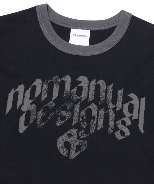 セール】【NOMANUAL】N.D RINGER T-SHIRT（Tシャツ/カットソー