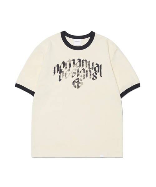 Tシャツ・カットソー NOMANUAL N.D RINGER T-SHIRT 5SA103 セール】【NOMANUAL】N.D RINGER T-SHIRT（Tシャツ/カットソー