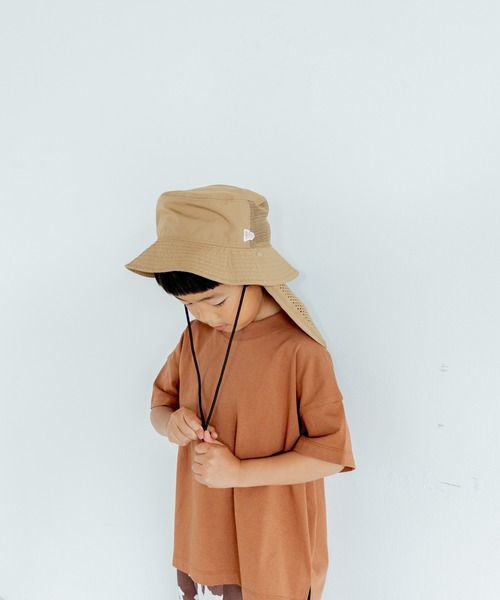 LOWRYS FARM（ローリーズファーム）の「ＮＥアドベンチャーＨＡＴ　 283518（ハット・キッズ・ブラック/ベージュ・FREE）」の4枚目の写真