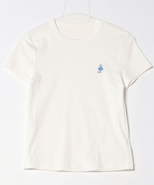 tシャツ トレフルベアフライス＿ＳＦクローバー刺繍スリムＴ　Tシャツ・カットソー レディース セール】トレフルベアフライス＿SFクローバー刺繍スリムT T