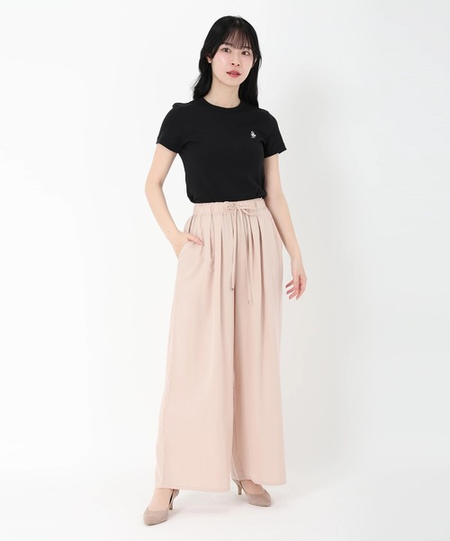 tシャツ トレフルベアフライス＿ＳＦクローバー刺繍スリムＴ　Tシャツ・カットソー レディース セール】トレフルベアフライス＿SFクローバー刺繍スリムT T
