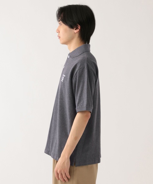 GLOBAL WORK（グローバルワーク）の「カレッジ刺繍ポロシャツ/AND YUA ANY/452258（ポロシャツ・キッズ・ネイビー/チャコール/オフホワイト・FREE）」の5枚目の写真