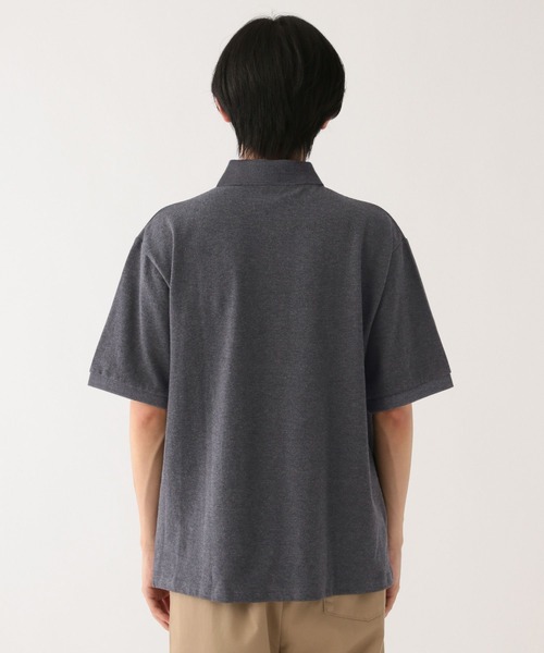 GLOBAL WORK（グローバルワーク）の「カレッジ刺繍ポロシャツ/AND YUA ANY/452258（ポロシャツ・キッズ・ネイビー/チャコール/オフホワイト・FREE）」の6枚目の写真