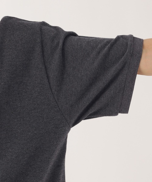 GLOBAL WORK（グローバルワーク）の「カレッジ刺繍ポロシャツ/AND YUA ANY/452258（ポロシャツ・キッズ・ネイビー/チャコール/オフホワイト・FREE）」の9枚目の写真