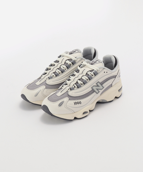 EU,US NEW BALANCE（イーユーユーエスニューバランス）の「【NEW BALANCE / ニューバランス】M1000 MEW：スニーカー（スニーカー・レディース・ホワイト・23cm/23.5cm/24cm/24.5cm/25cm/25.5cm）」の2枚目の写真