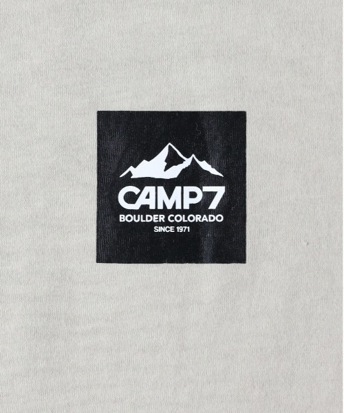 CAMP7（キャンプセブン）の「【CAMP7】バックフォトプリントＴシャツ（Tシャツ/カットソー・メンズ・ブラック/ホワイト/ベージュ・L/XL/M）」の12枚目の写真