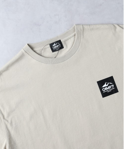CAMP7（キャンプセブン）の「【CAMP7】バックフォトプリントＴシャツ（Tシャツ/カットソー・メンズ・ブラック/ホワイト/ベージュ・L/XL/M）」の11枚目の写真