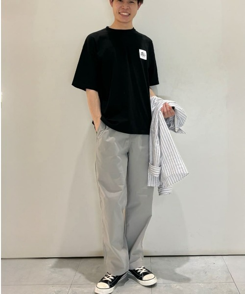 CAMP7（キャンプセブン）の「【CAMP7】バックフォトプリントＴシャツ（Tシャツ/カットソー・メンズ・ブラック/ホワイト/ベージュ・L/XL/M）」の6枚目の写真