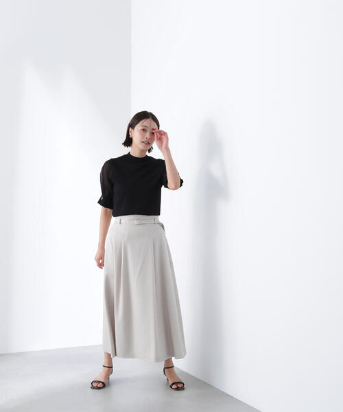 【関税込み】BELLE ホワイト Willa ミディアムスカート DSC05143_d7c38d58-091d-445b-