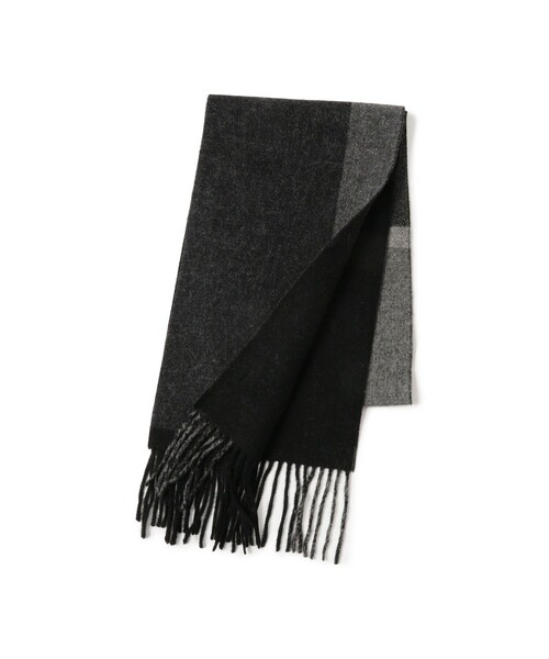 B:MING by BEAMS（ビーミングバイビームス）の「パネル リバーシブル マフラー（ユニセックス）（マフラー・メンズ・ブラック/ブラウン/ネイビー・ONE SIZE）」の7枚目の写真