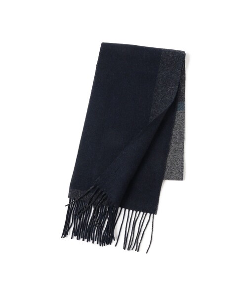 B:MING by BEAMS（ビーミングバイビームス）の「パネル リバーシブル マフラー（ユニセックス）（マフラー・メンズ・ブラック/ブラウン/ネイビー・ONE SIZE）」の11枚目の写真