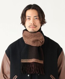 B:MING by BEAMS | パネル リバーシブル マフラー（ユニセックス）(マフラー)