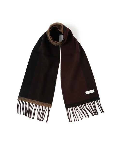 B:MING by BEAMS（ビーミングバイビームス）の「パネル リバーシブル マフラー（ユニセックス）（マフラー・メンズ・ブラック/ブラウン/ネイビー・ONE SIZE）」の14枚目の写真