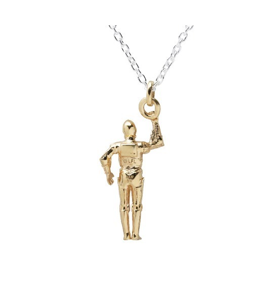 STAR WARS(スターウォーズ)の「STAR WARS/スターウォーズ C3-PO ぶら下がりネックレス/SILVER925/シルバー925(ネックレス・メンズ・シルバー系その他・ONE SIZE)」の5枚目の写真