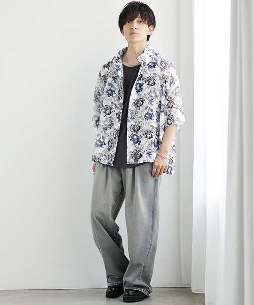 MinoriTY(マイノリティ)の「【MinoriTY】プレミアムコットンインナー専用タンクトップ メンズ ラウンドセミロング(タンクトップ・メンズ・ブラック/ホワイト・L/M/S)」の5枚目の写真