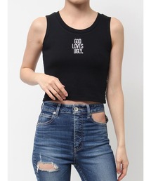 GYDA | GOD LOVES UGLYサイドレースタンクトップ(タンクトップ)