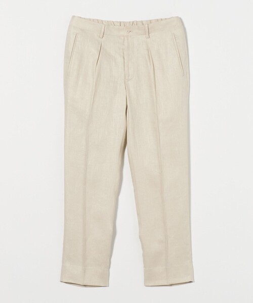 UNITED ARROWS(ユナイテッドアローズ)の「リネンツイル リラックステーパード イージースラックス(その他パンツ・メンズ・ナチュラル/ブラック・50/48/46/44)」の13枚目の写真