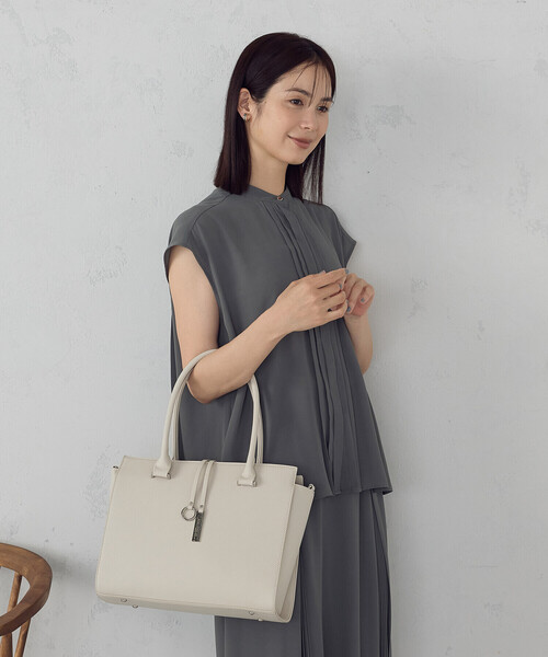 946 トートバッグ グレー – MINIMAL WARDROBE（ミニマルワード