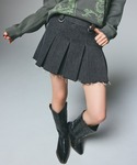 X-girl(エックスガール)の「スカート(デニムスカート)」
