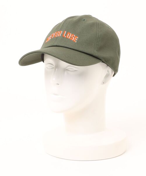 セール】j.n.r.d/ステッチ刺繍NEVER LOSEキャップ（ハット）｜ j.n.r.d