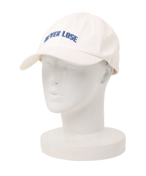 セール】j.n.r.d/ステッチ刺繍NEVER LOSEキャップ（ハット）｜ j.n.r.d