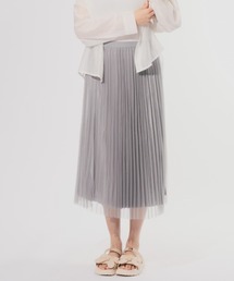 Pleated Tulle Skirt / プリーツチュールスカート