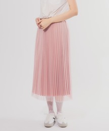 ポルテデブトン チュールスカート 桜ピンク ペールピンク レース スカート（ピンク/桃色系・チュール）ファッション通販 - ZOZOTOWN
