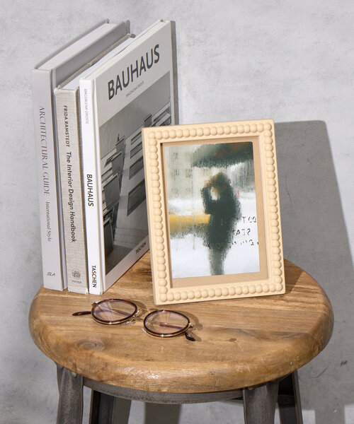 SAHIR（サヒール）の「【SAHIR サヒール】pokopoko photo frame　L（フォトフレーム・レディース・ネイビー/ベージュ・LARGE）」の16枚目の写真