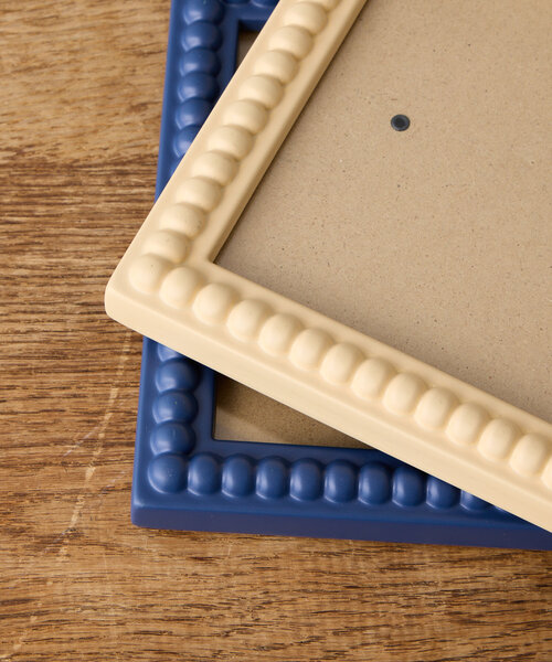 SAHIR（サヒール）の「【SAHIR サヒール】pokopoko photo frame　L（フォトフレーム・レディース・ネイビー/ベージュ・LARGE）」の4枚目の写真