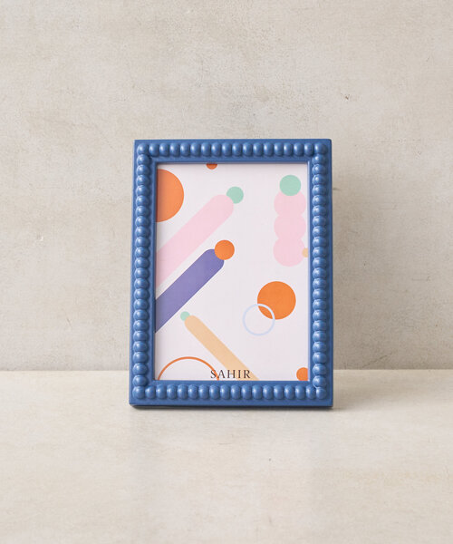 SAHIR（サヒール）の「【SAHIR サヒール】pokopoko photo frame　L（フォトフレーム・レディース・ネイビー/ベージュ・LARGE）」の12枚目の写真